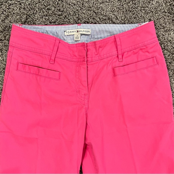 5/$25 Tommy Hilfiger hot pink trouser pants, size 2 - Picture 2 of 11